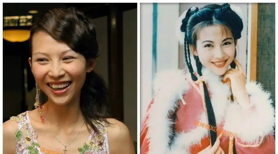 没有见过蔡少芬年轻时候,17,8岁时候的样子,你会以为她只是演技好,长