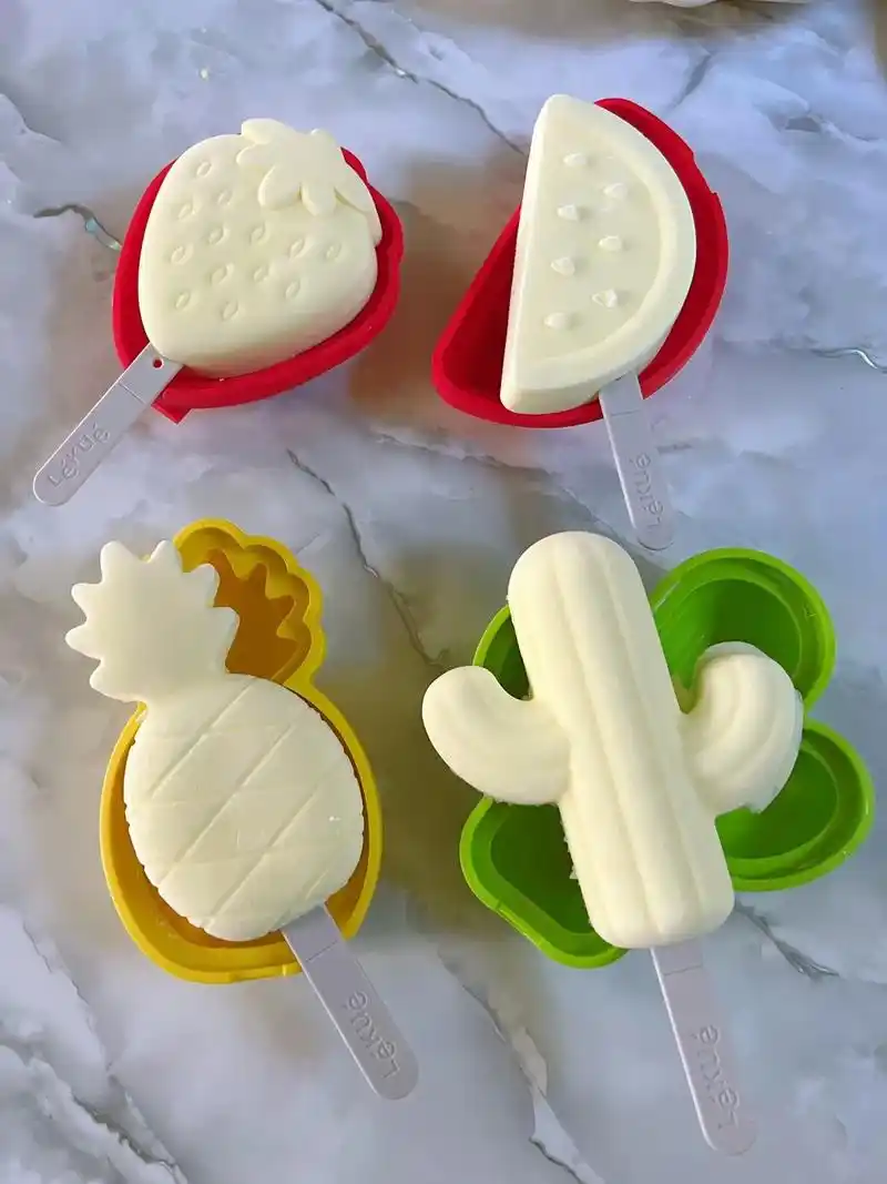 夏日消耗淡奶油的好方法 奶油酸奶雪糕.做慕斯蛋糕剩了1/3盒 - 抖音