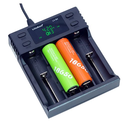 liitokala18650充电器21700多功能镍氢5号7号3.7v锂电池铁锂通用