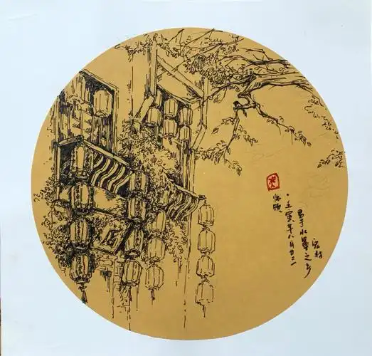 江南水乡·风景速写集