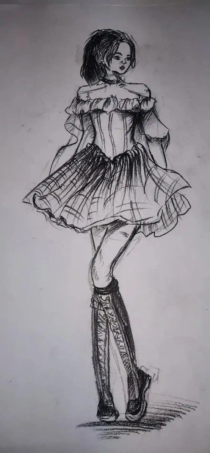 铅笔画 #铅笔稿 #动漫人物绘画 #速写人物 #因为热爱所 - 抖音