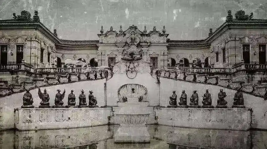 英国公布圆明园被毁前的照片,美如仙境,引起世界关注