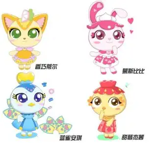 求蛋糕甜心每个角色的图片,要一个系列的