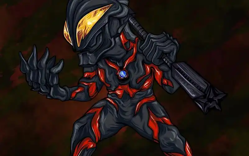 孟四手绘|怪兽图鉴|贝利亚奥特曼