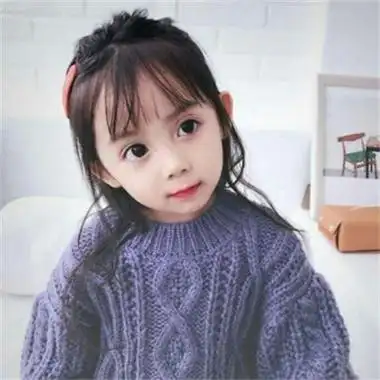 小女孩头像超萌可爱真人小女孩图片头像小清新