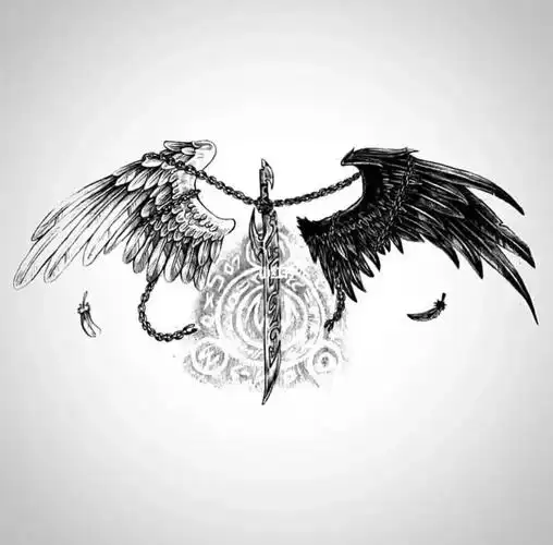 翅膀纹身