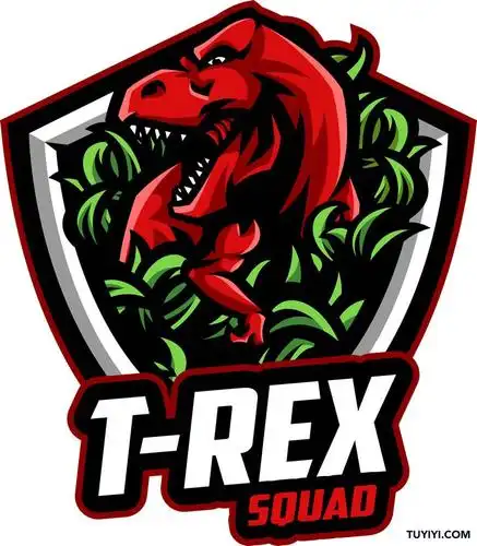 怪兽logo标志徽章ai eps源文件