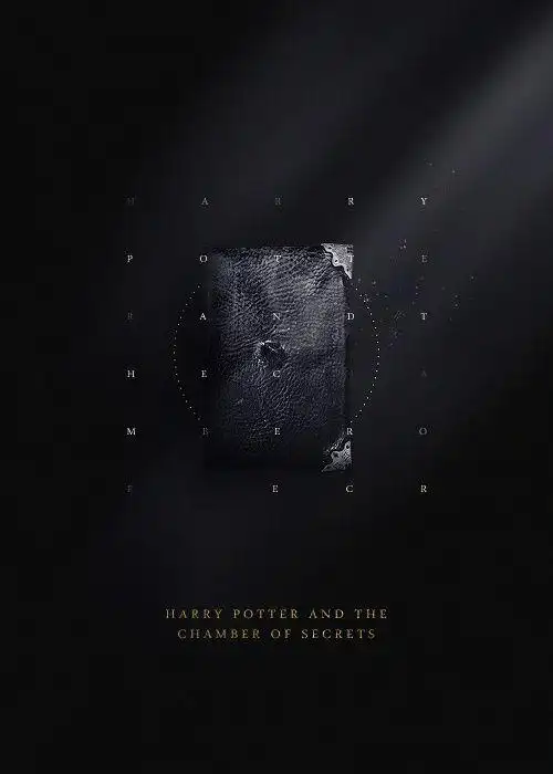 海报#《哈利·波特》全系列暗黑版海报(设计师:asheathes)