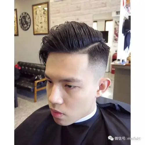 潮男二八分发型复古经典变身潮流趋势