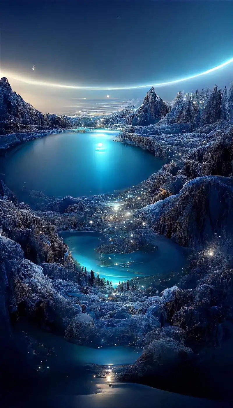 治愈系风景 #唯美意境 #美图 #美 - 抖音