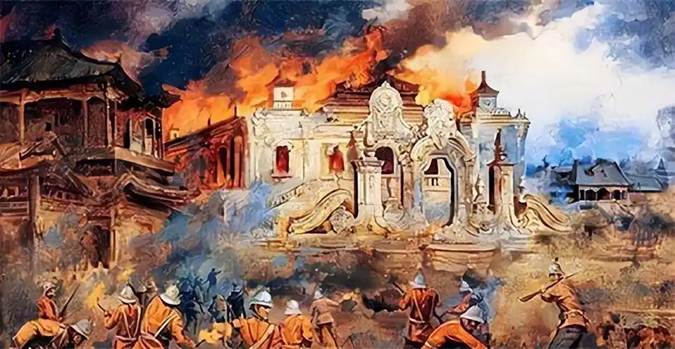 圆明园英国拍卖圆明园被毁前照片犹如仙境