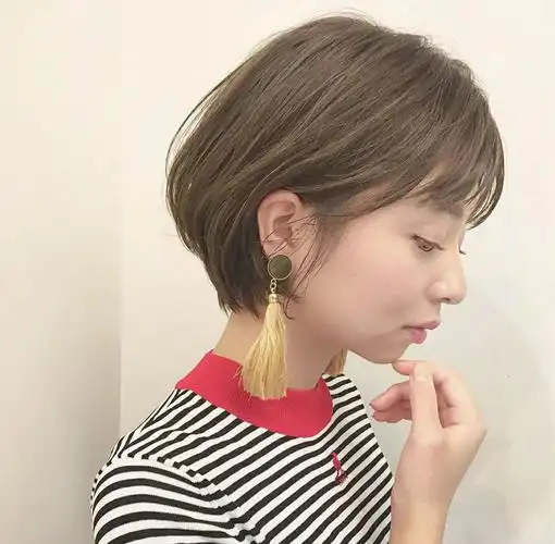 你们要的小清新日系短发齐耳照