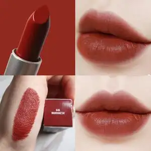mac魅可特惠巨折!chili小辣椒602#marrakesh646#脏橘色正品口红