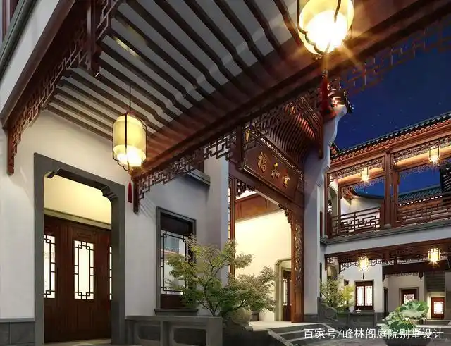 先有院子,后有生活|农村自建中式别墅合院的美,只有你懂