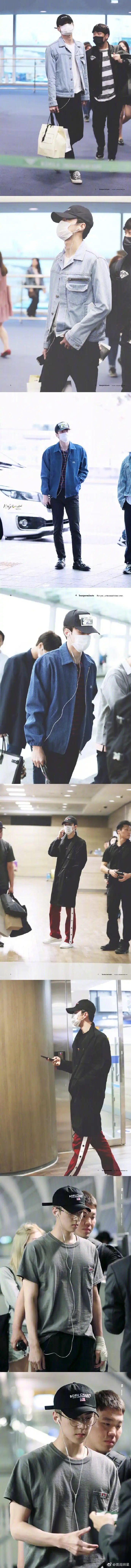 吴世勋◎机场私~服合集 | 这完全就是理想型男友的穿搭标准啊