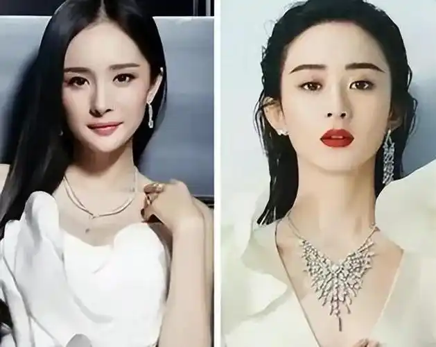 36岁赵丽颖对比37岁杨幂骨相老去和皮相老去的差距一目了然