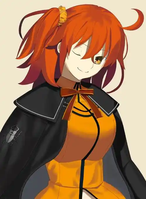 魔术协会制服ぐだ子|ねこ先生的fate藤丸立香插画图片