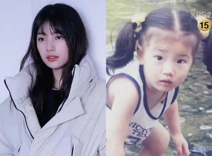 jennie高级厌世脸都没变,iu高萌_周子瑜_小时候_五官