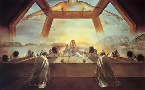 最后的晚餐为何如此出名放大20倍再看手中握刀的是谁