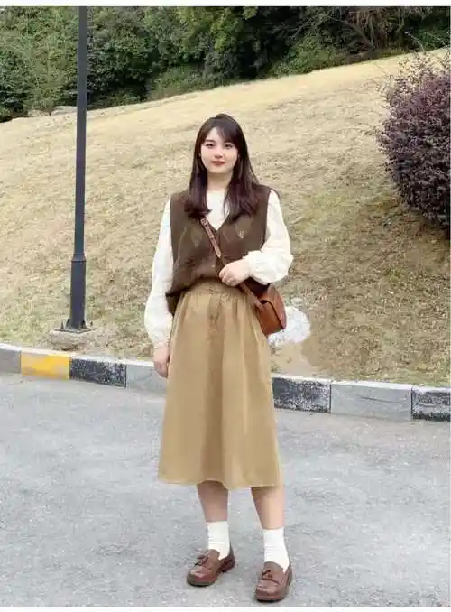 微胖女人怎么穿搭好看图片