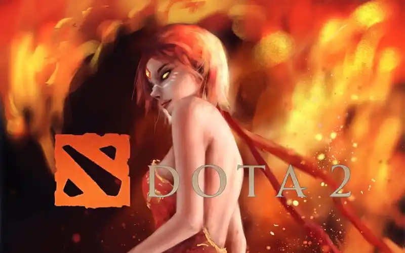 【板绘】dota2-莉娜来了_哔哩哔哩 (゜-゜)つロ 干杯~-bilibili