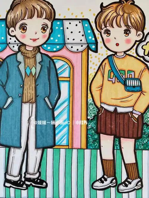 男生卡通动漫人物