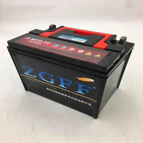 12v32a36a三轮车摩托车电瓶微耕机蓄电池免维护电池 照明野外供电 12v