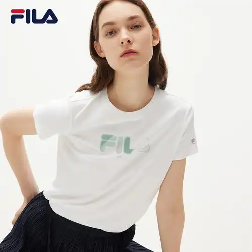 fila斐乐官方女士短袖2021秋季新款休闲运动百搭运动t恤