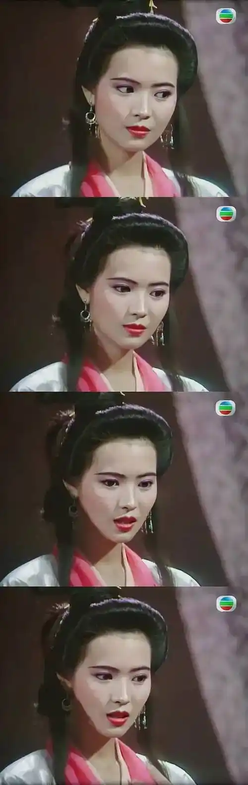 倾城可人的香江美人第四期靓绝五台山的蓝洁瑛明眸皓齿万家传说