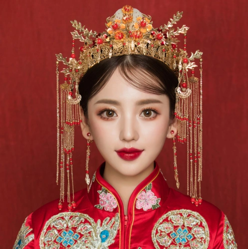 古装头饰图片大全古装新娘头饰