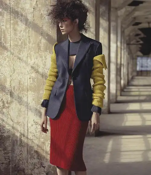 孙菲菲澳大利亚vogue十月刊时装大片高清图片