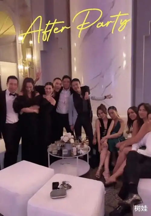 霍启山现身大马出席婚礼与顶级富二代打成一片全程玩得很尽兴