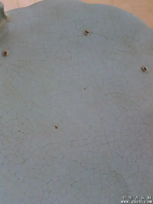 [藏品编号:12741627] 汝窑蟹爪纹大笔洗