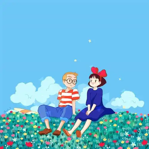 14张宫崎骏动漫人物插画