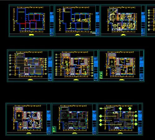 本次园林效果图作品是关于园林施工图纸设计,主题是家装平面布置图