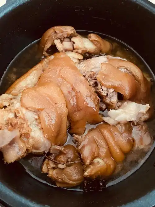 超简单压力锅炖猪蹄炖肘子