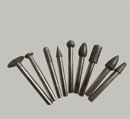 厂家可定制电镀球形磨头 金刚石磨头 2