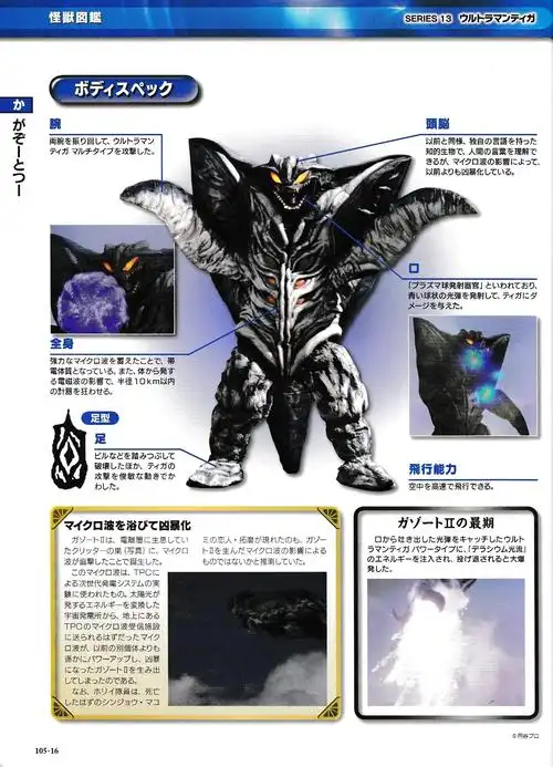 59858026" data-lemmaid="59858026">迪迦奥特曼 /a>》中登场的怪兽