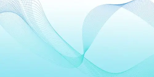 蓝色简约渐变科技感线条会议展板背景线条背景