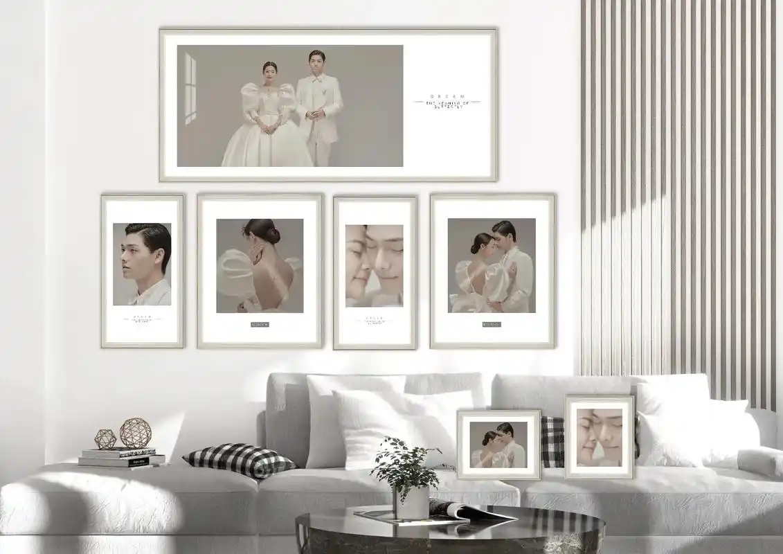 婚纱相框,照片墙 - 抖音