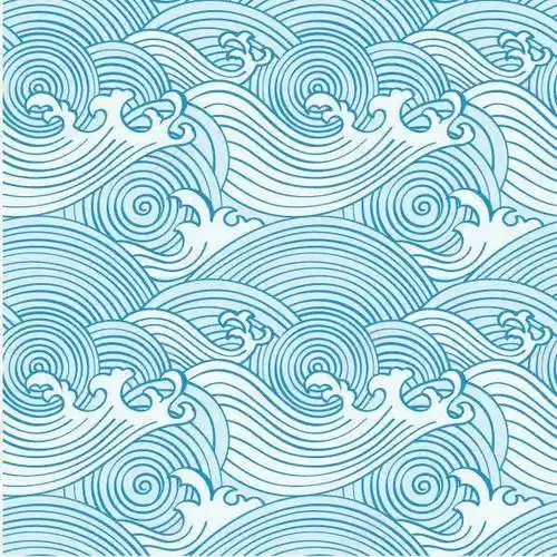 古典海浪花纹设计图片免费下载页面网页平面电商创意素材