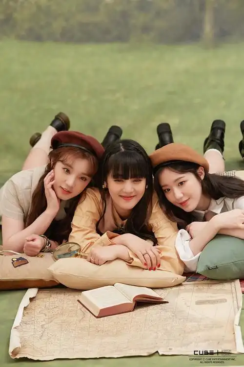 gidle 雨琦 舒华 minnie - 堆糖,美图壁纸兴趣社区