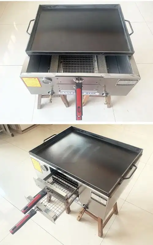 堃之熠德国进口品质燃气老潼关肉夹馍烤炉烧饼炉子摆摊商用鸡蛋灌饼