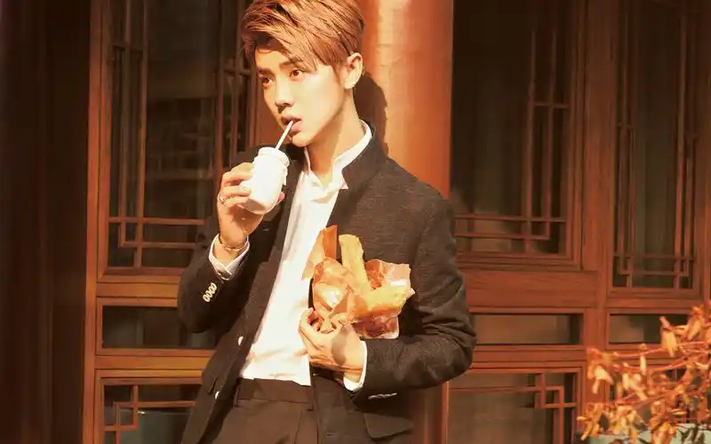 鹿晗京味十足的时尚写真图片桌面壁纸高清大图预览1920x1200_大陆明星