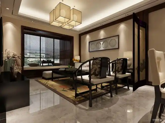 彩虹城126平米新中式实景图_1