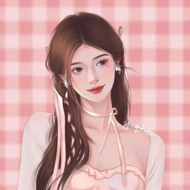 99手绘女明星系列之—— 鞠婧祎 今儿是粉色小鞠～不得不说鞠婧祎真