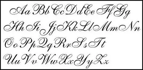 还有些人一直坚持阿拉伯书法,那个和英文花体是类似的.