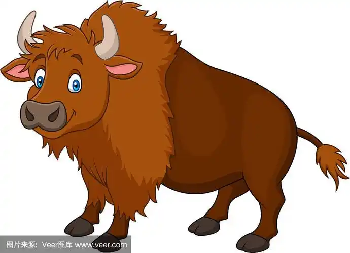 画有野牛驯鹿及猛犸等动物,形态生动,技法简练说明当时的人类已经开始