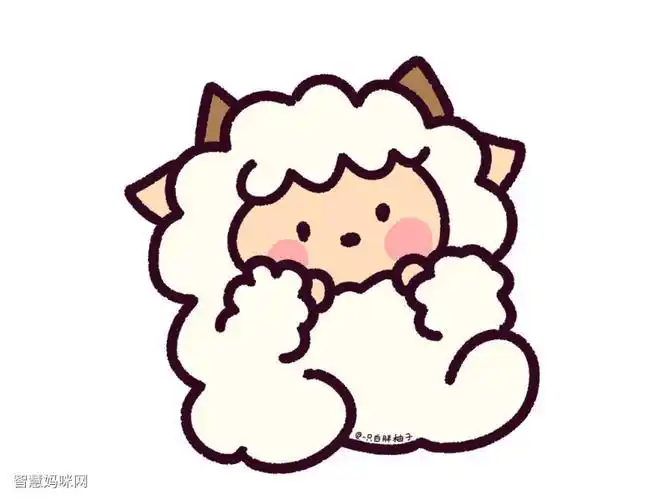 少女心萌物小动物简笔画