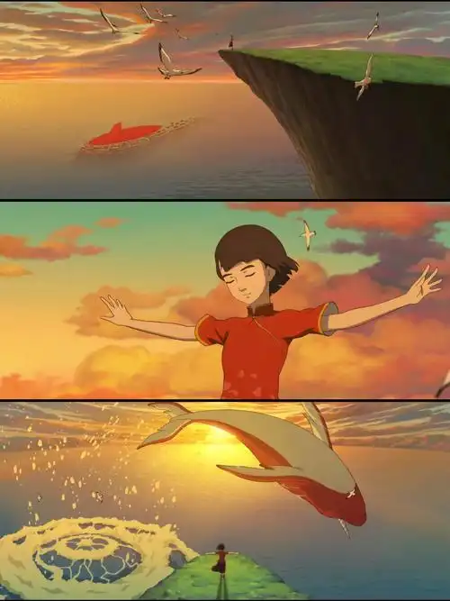 大鱼海棠图片  这部动画里,每个人物都有着自己的故事和情感.